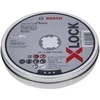Bosch X-LOCK standartinis Inox 10vnt. × 125 × 1 mm