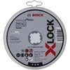 Bosch X-LOCK standartinis Inox 10vnt. × 125 × 1 mm