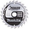 Makita B-09173 T.C.T. pjūklas 165X1.5X20mm 20° T24 SPECIALIZED akum. diskiniams pjūklams