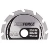 Makita T.C.T. pjūklas MAKFORCE 190X2X30mm 20° T12 B-08224 T.C.T • 190 x30 mm • T12 • 20° • Medienai