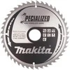 Makita T.C.T. pjovimo diskas EFFICUT B-68622 T.C.T • 190 x30 mm • T45 • 23° • Medienai