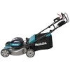 Makita LM001GZ01 Cordless LawnMower 40Vmax, XGT, 48cm, BL-motor, Self-propelled, 4 in 1 (Cutting/Collecting/Mulching/Side/rear discharge) Steel deck, be akumuliatoriaus ir kroviklio