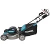 Makita LM002GZ01 Cordless LawnMower 40Vmax XGT, 53cm, BL-motor, Self-propelled, 4 in 1 (Cutting/Collecting/Mulching/Side discharge) Steel deck, be akumuliatoriaus ir kroviklio