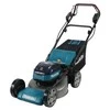 Makita LM001GT202 Cordless LawnMower 40Vmax, XGT, 48cm, 2X5,0Ah Li-ion DC40RC, BL-motor, Self-propelled, 4 in 1 (Cutting/Collecting/Mulching/Side/rear discharge) Steel deck