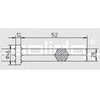 Smailus kaltas SOLIDA S28 450mm