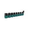 Makita B-54645 Sukimo antgalių komplektas 9 vnt. 1/2" (adapter 1/4",8,10,12,13,14,15,17,18), CR-MO