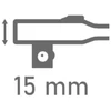 Terkšlė PROXXON SlimLine 1/2"