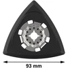Trikampinis šlifavimo padas BOSCH Starlock PRO AVZ 93 G