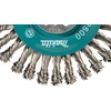 Makita Vielinis šlifavimo diskas, sukta viela, 0.5mm, Ø 115 mm, X-LOCK D-73368