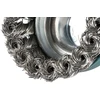 Makita Vielinė šlifavimo taurė, sukta viela, 0.35mm, Ø 80 mm, X-LOCK D-73374