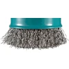 Makita Vielinė šlifavimo taurė, banguota viela, 0.3mm, Ø 75 mm, X-LOCK D-73396