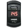 FOUR Connect 4-600157 waterprof USB-charger with voltage display
