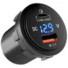 FOUR Connect 4-600162 waterprof USB-charger with voltage display