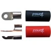 FOUR Connect 4-690919 M8 ring terminal 35mm², 1x red ja 1x juodas