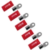 FOUR Connect 4-690944 M8 ring terminal 50mm², 5x red