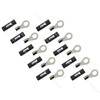 FOUR Connect 4-690961 M8 ring terminal 10mm², 10x juodas