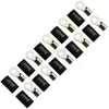 FOUR Connect 4-690962 M8 ring terminal 20mm², 10x juodas
