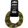 FOUR Connect 4-NS10BLYE6 Nylonsock Juodas/Geltona 6/12mm 10m