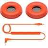 Pioneer DJ HC-CP08-M Cable+ear pads for HDJ-CUE1 (Oranžinis)