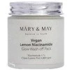 Mary&amp;May Mary Amp May MARY - MAY Šviesinanti veido kaukė Lemon Niacinamide Glow Wash off Pack 125 g