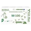 Nitrilinės mėlynos pirštinės Kid-Man M 100 vnt