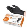 Nitrilinės pirštinės be pudros juodos Selefa Nitrile Medical Exam Gloves Powder-Free Juodas S 200vnt