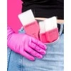 Nitrilinės, rožinės pirštinės Framar Rožinė Paws Nitrile Gloves 100vnt S dydis