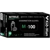Nitrilinės juodos pirštinės Kid-Man M 100 vnt