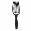 Plaukų šepetys džiovinimui Olivia Garden Fingerbrush Juodas Onix Medium