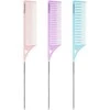Plaukų šukų rinkinys Framar Dreamweaver Combs Pastel 3 vnt