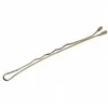 Segtukai plaukams auksiniai Comair PRETTY FASHION 6 cm (24 vnt)