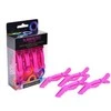 Segtukai plaukams Framar Rubberrized Jaw Clip Rožinė 4 vnt.