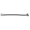 Segtukai plaukams juodi Comair KLASSIK 6 cm (24 vnt)