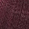 Wella Koleston 44.65 tamsiai raudonos spalvos plaukų pavyzdys