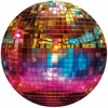 Apvalūs fototapetai - Auksinis disko rutulys