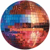 Apvalūs fototapetai - Sendinto aukso disko rutulys