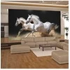 Fototapetai - Smėliu šuoliuojantys žirgai 300x231cm (PASKUTINIS)