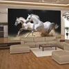 Fototapetai - Smėliu šuoliuojantys žirgai 300x231cm (PASKUTINIS)