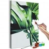 Artgeist Tapybos pagal skaičius rinkinys - Monstera Adansonii