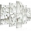 Artgeist Paveikslas - Alabaster Garden (5 Parts) Wide