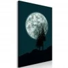 Artgeist Paveikslas - Beautiful Full Moon (1 Part) Vertical