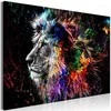Artgeist Paveikslas - Crazy Lion (1 Part) Wide