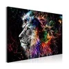 Artgeist Paveikslas - Crazy Lion (1 Part) Wide