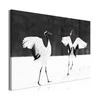 Artgeist Paveikslas - Dancing Cranes (1 Part) Wide