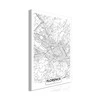 Artgeist Paveikslas - Florence Map (1 Part) Vertical