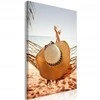 Artgeist Paveikslas - Hammock on the Beach (1 Part) Vertical