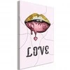 Artgeist Paveikslas - Liquid Lips (1 Part) Vertical