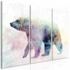 Artgeist Paveikslas - Lonely Bear (3 Parts)