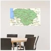 Plakatas Pasaulio žemėlapis (anglų. k.)