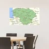 Plakatas Pasaulio žemėlapis (anglų. k.)